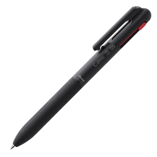 【 Pentel 飛龍 】 Calme靜暮 三色輕油性筆-黑+紅+藍 0.5mm /支 XBXAC35  -  多款可選, , large